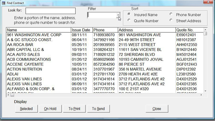 Find Screen