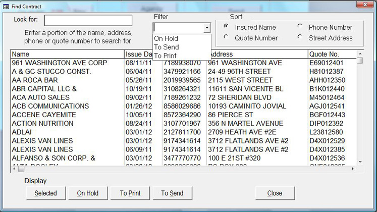 Find Screen