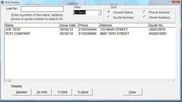 Find Screen